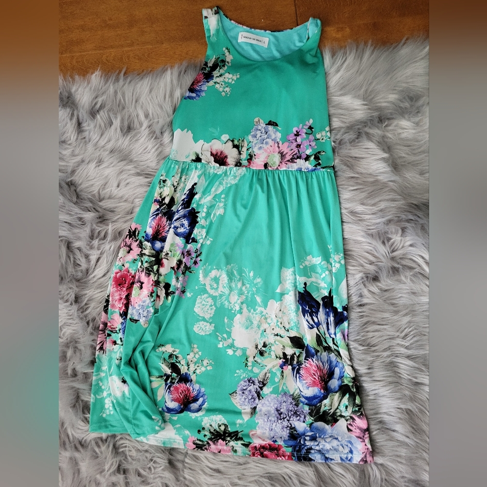 Saved by the dress mint green floral dress